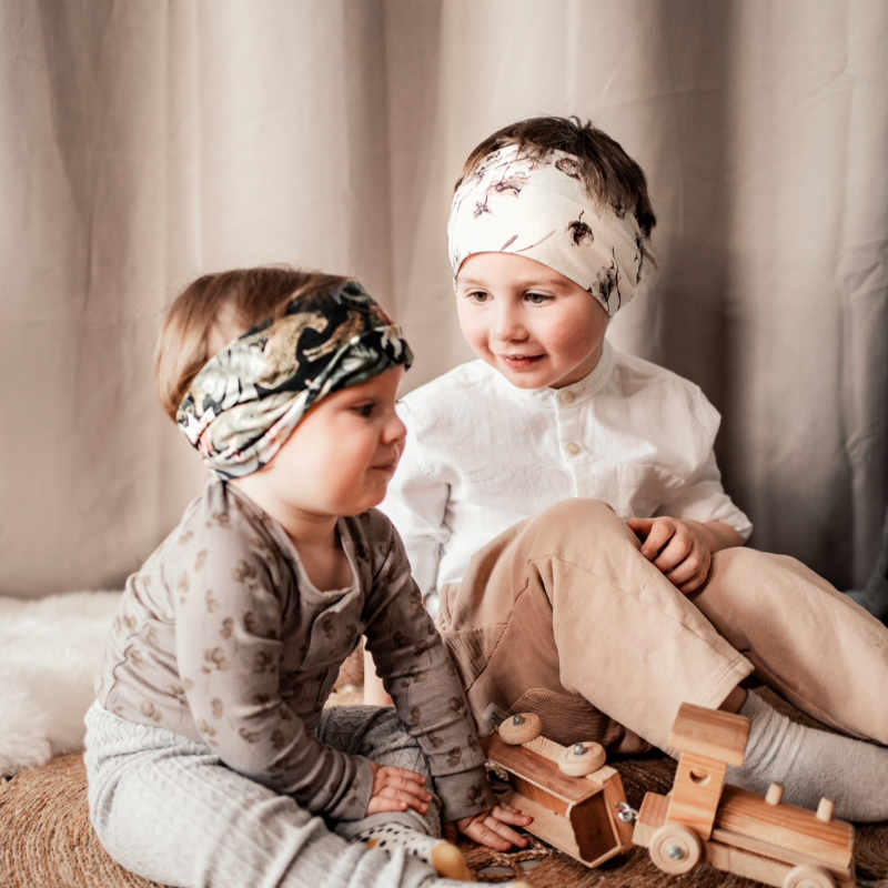 handgemachte Stirnband für Kinder in vielen farben bio Baumwolle