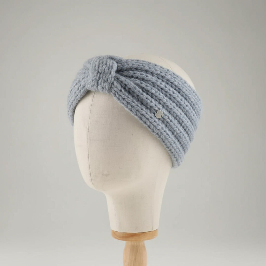 VOCOSTE Samt Stirnband Grau – Stylisch Für Haar & Outfit