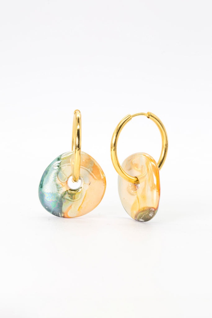 Finola Sunrise Hoops - caliorjewelry