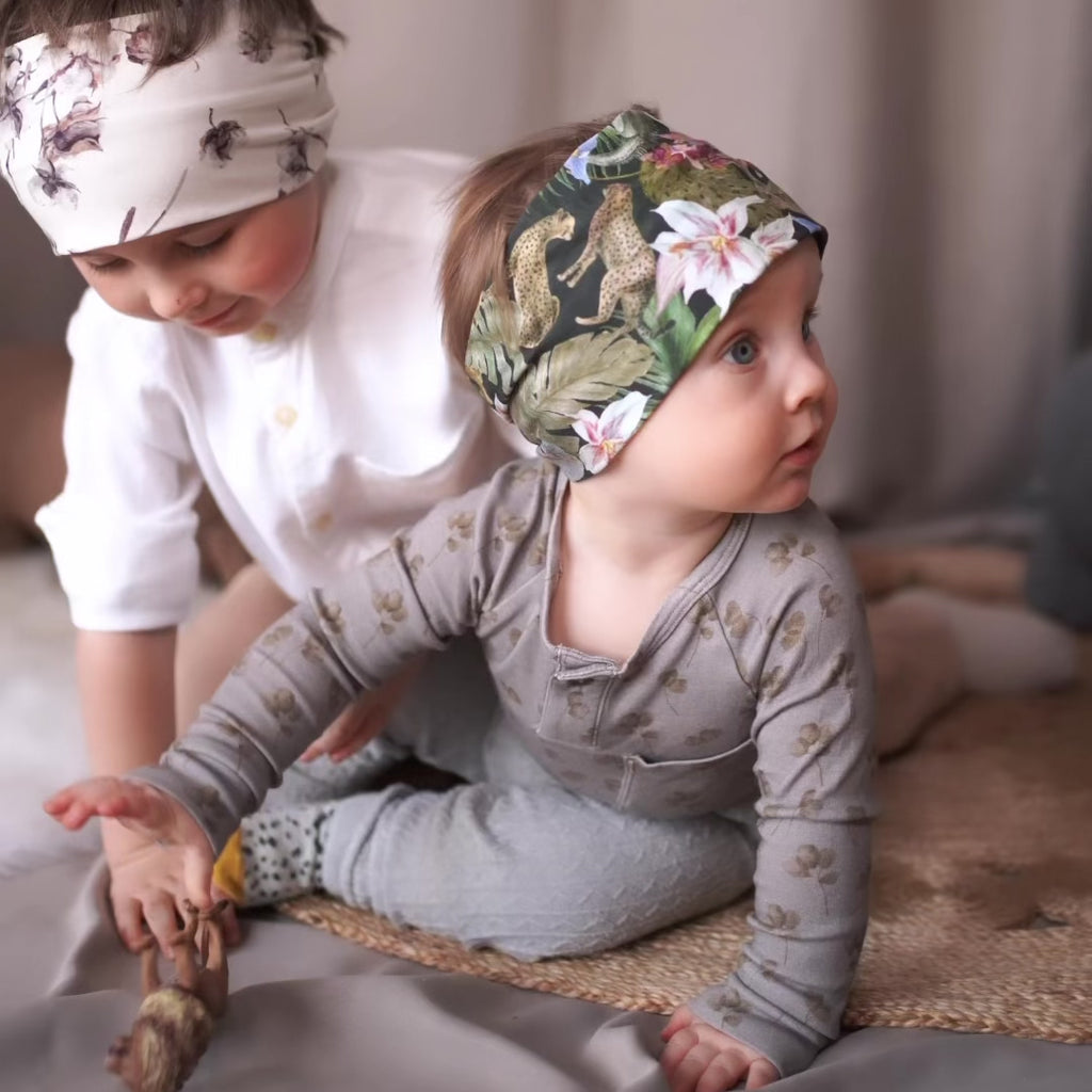 handgemachte Stirnband für Kinder in vielen farben bio Baumwolle