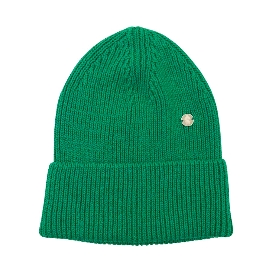 Mütze aus recycelter Baumwolle in Grün